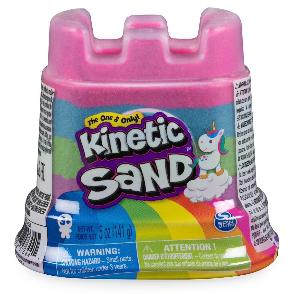Kinetic sand castle Curcubeu