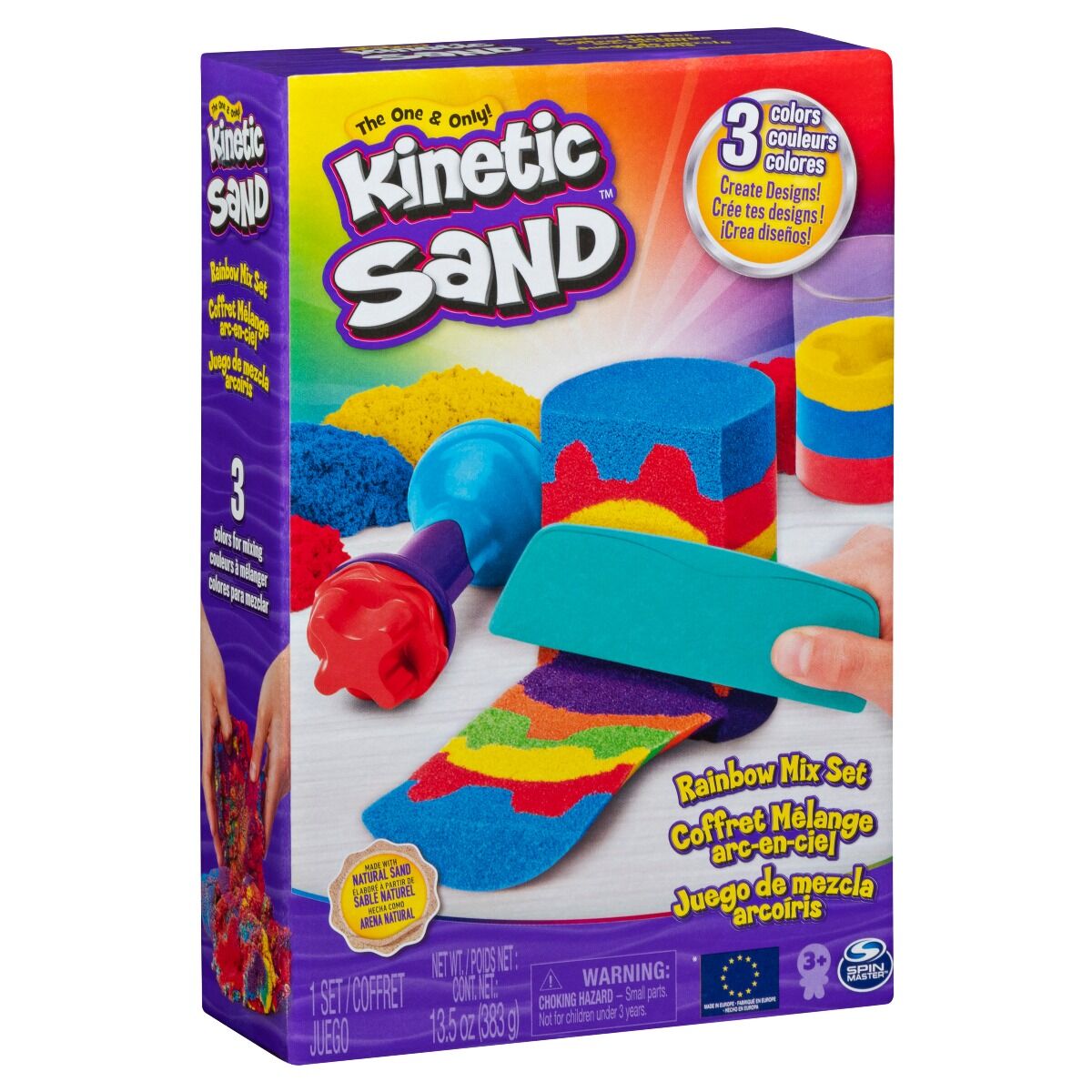 Kinetic sand Curcubeu set