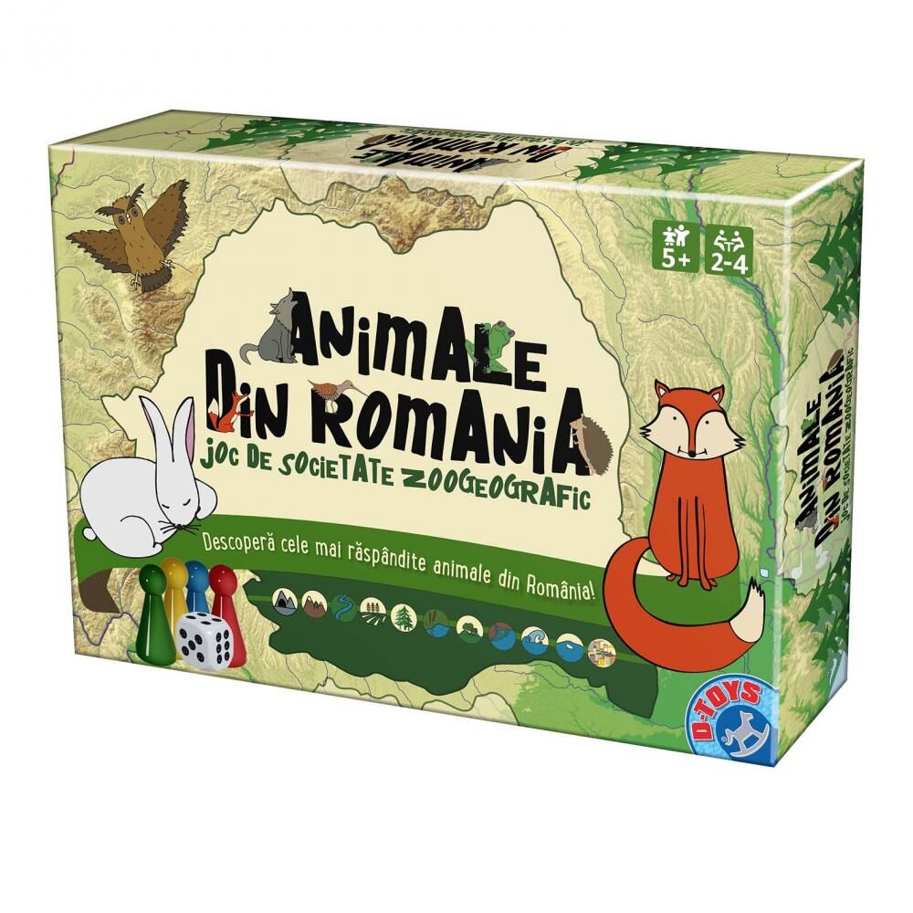 Joc de societate Animale din Romania, D-toys