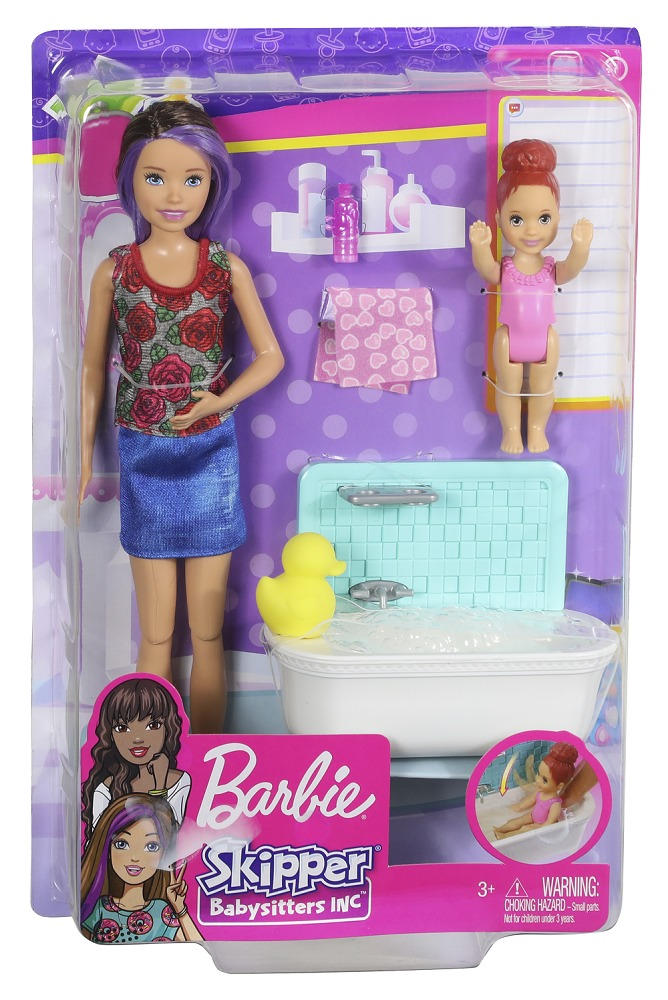 Set de joaca papusi Barbie Gama Family - Facem baita