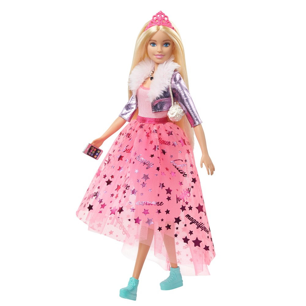 Papusa Barbie Printesa, plastic, Multicolor