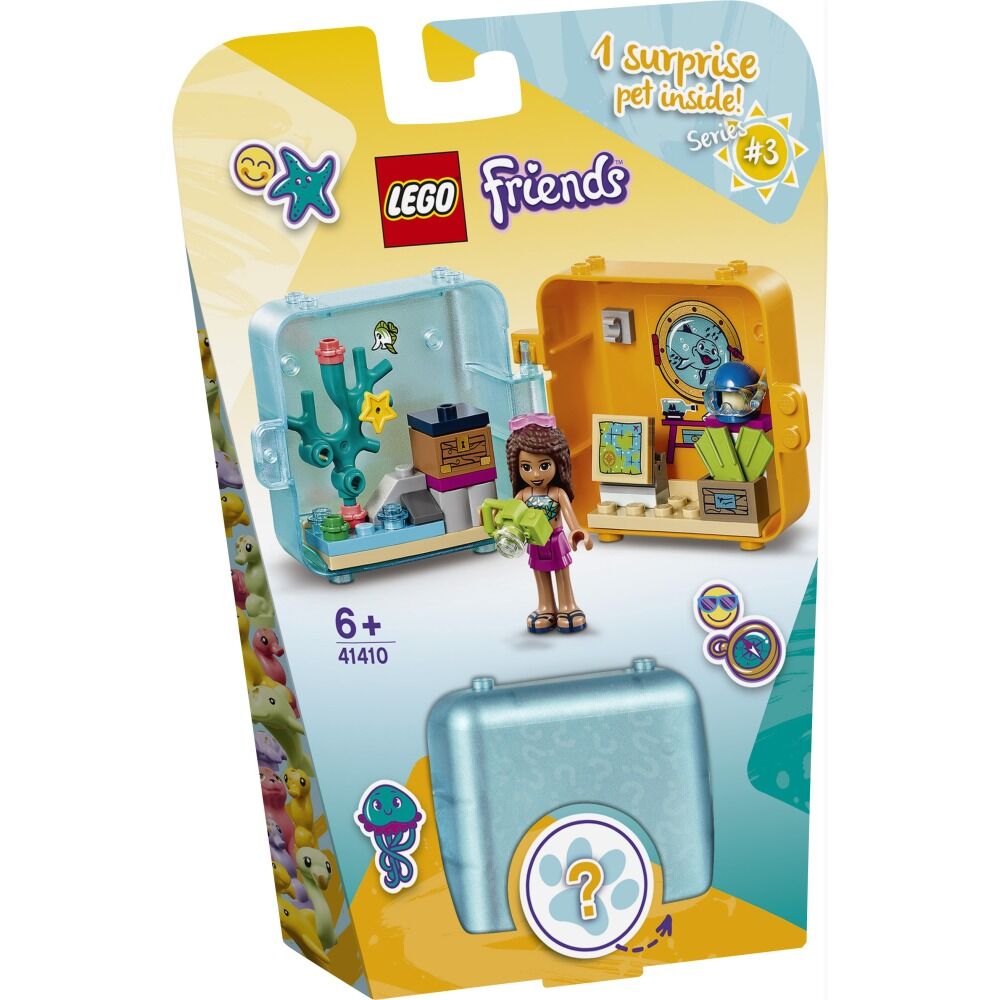 LEGO Friends Cubul jucaus de vara al Andreei 41410