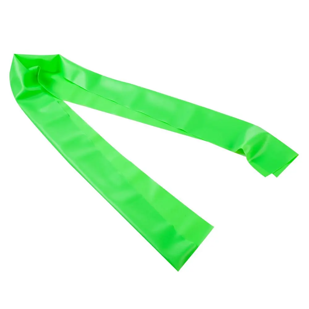 Banda elastica pentru antrenament Maxtar, rezistenta medie, TPE, 120x15x0.04 cm, Verde