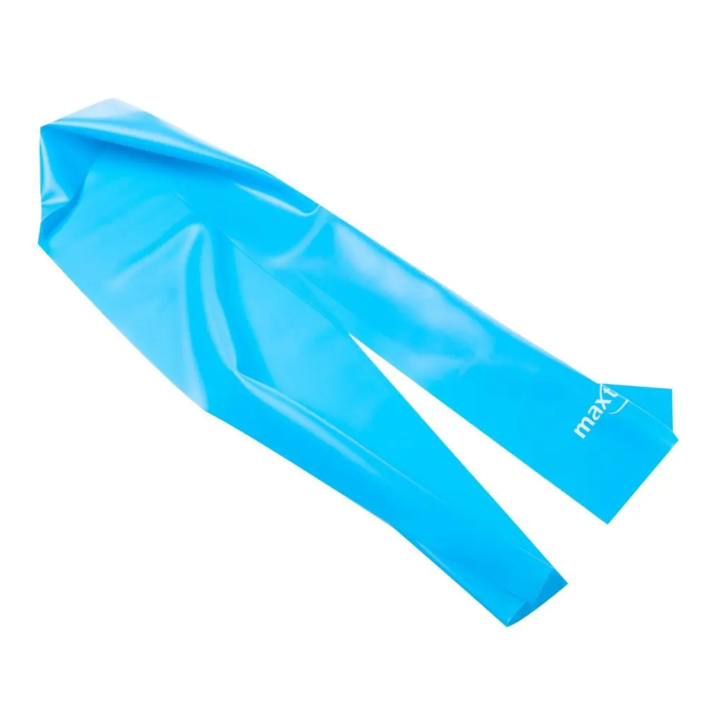 Banda elastica Maxtar, rezistenta mare, TPE, 120x15X0.05 cm, Albastru