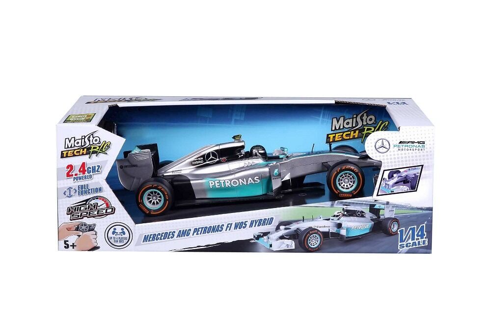 Masina Mercedes Amg Petronas F1, 1:14, 2.4 GHZ, plastic, Gri