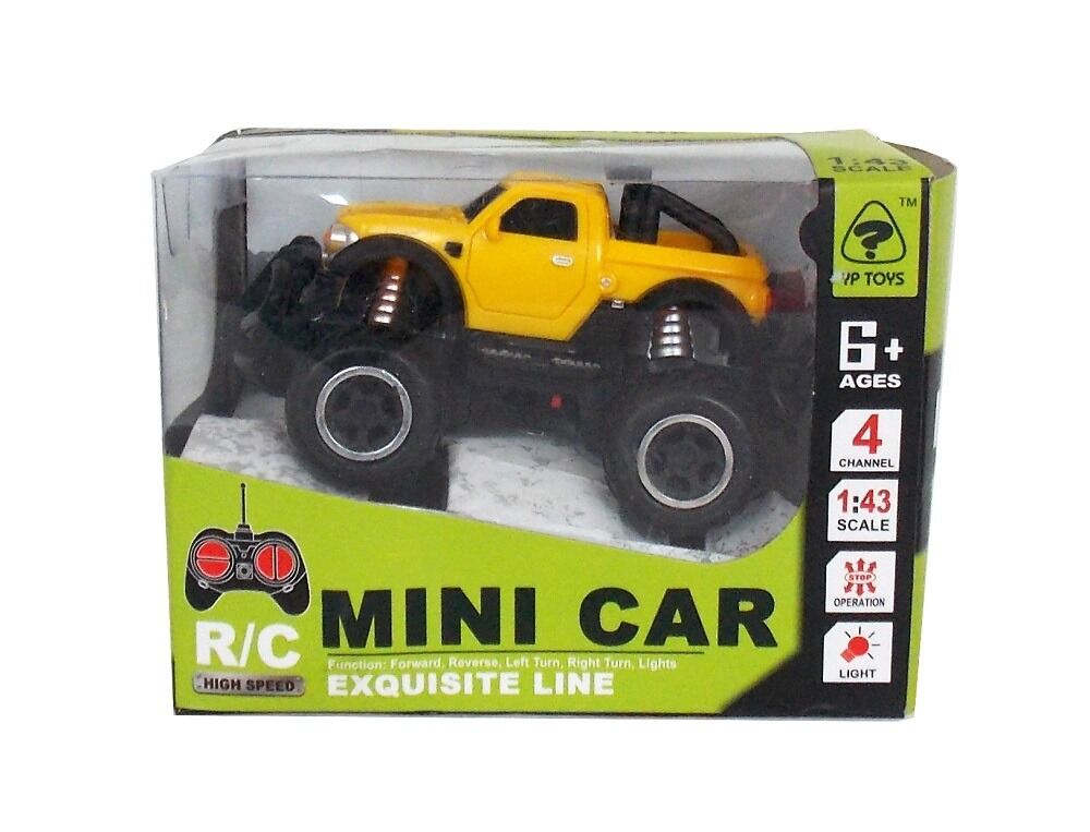Camioneta cu R/C, 1:43, plastic, Multicolor