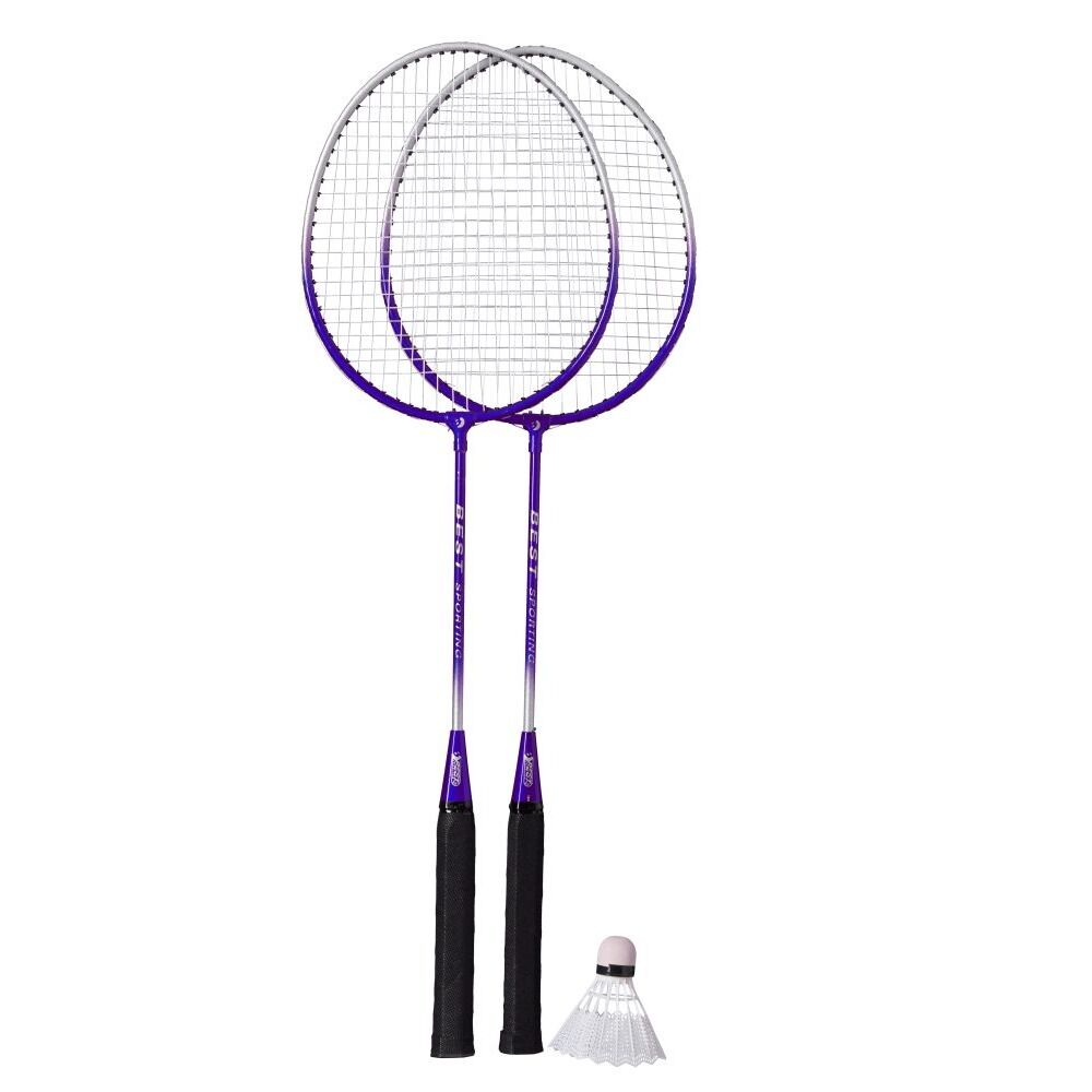 Set badminton, 2 rachete si 2 fluturasi, Multicolor