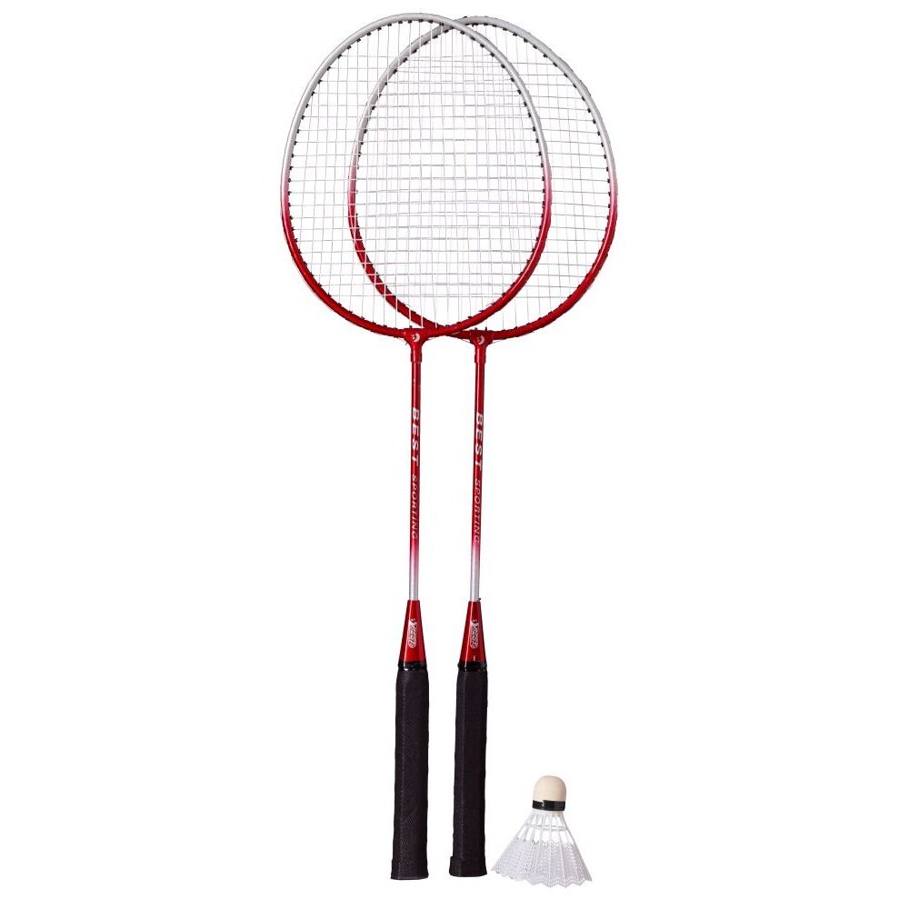 Set badminton cu 2 rachete si 2 fluturasi, Multicolor