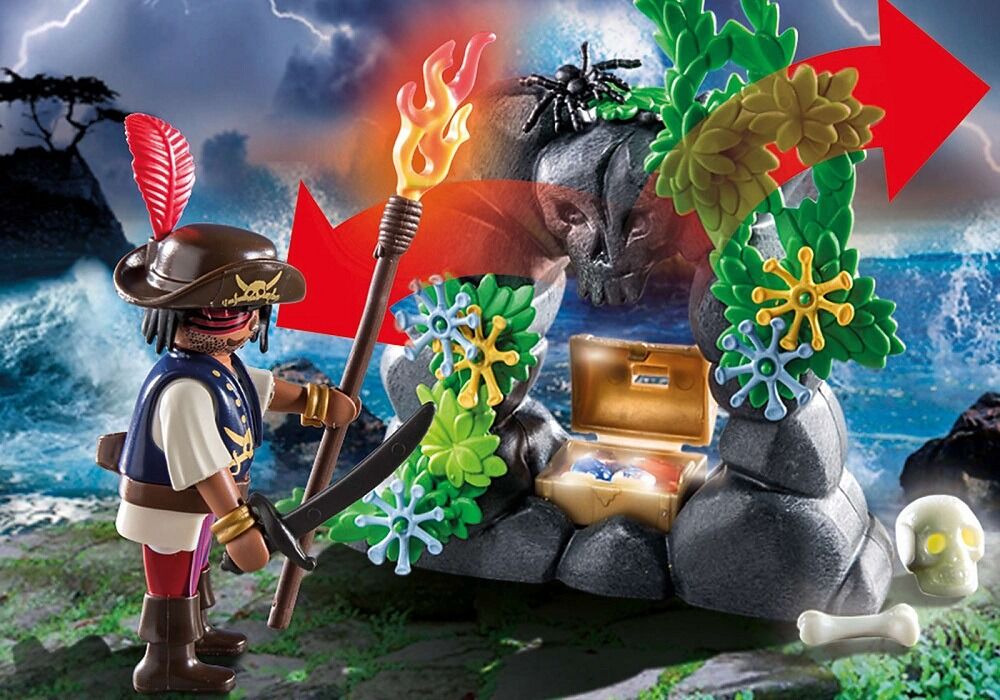 Jucarie Playmobil Set Ascunzatoarea Piratilor