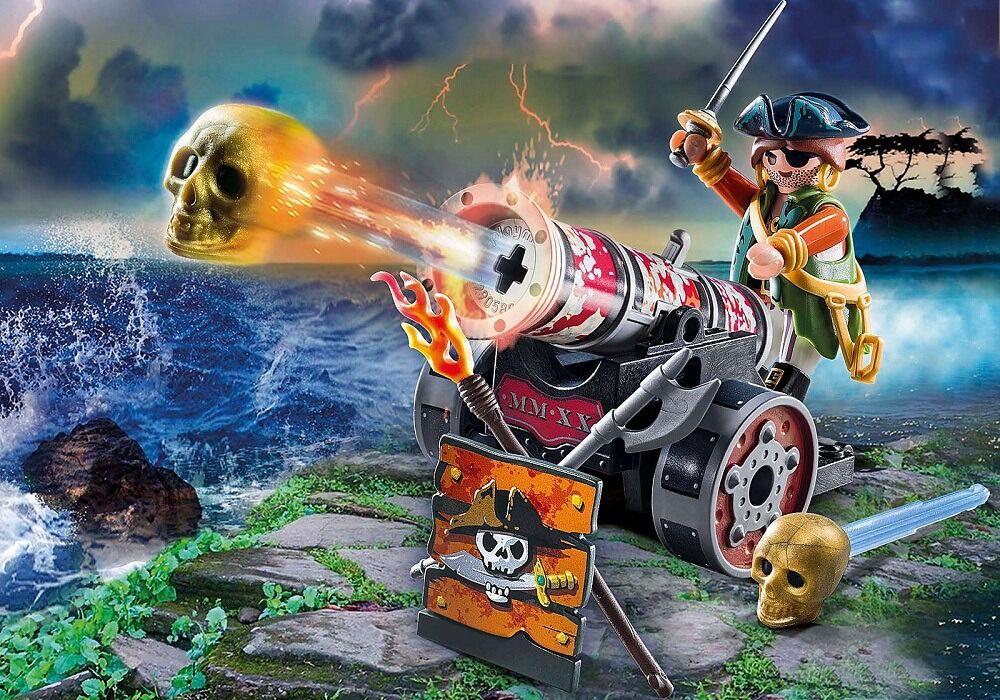 Jucarie Playmobil Set Pirat cu Tun