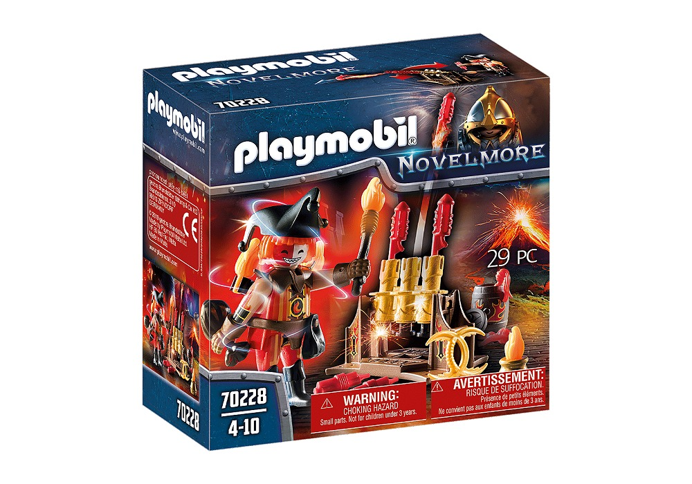Jucarie Playmobil Set Maestrul Burnham al Focului