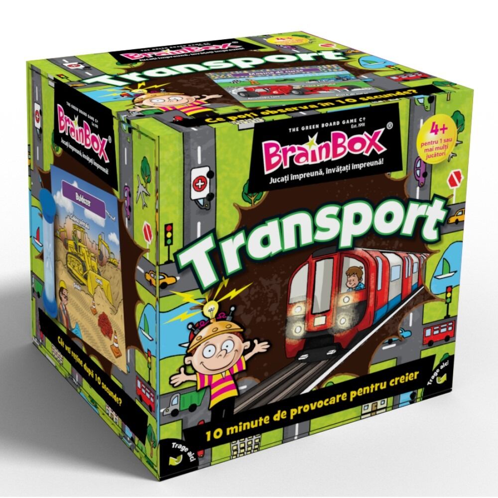 Joc educativ BrainBox - Transport