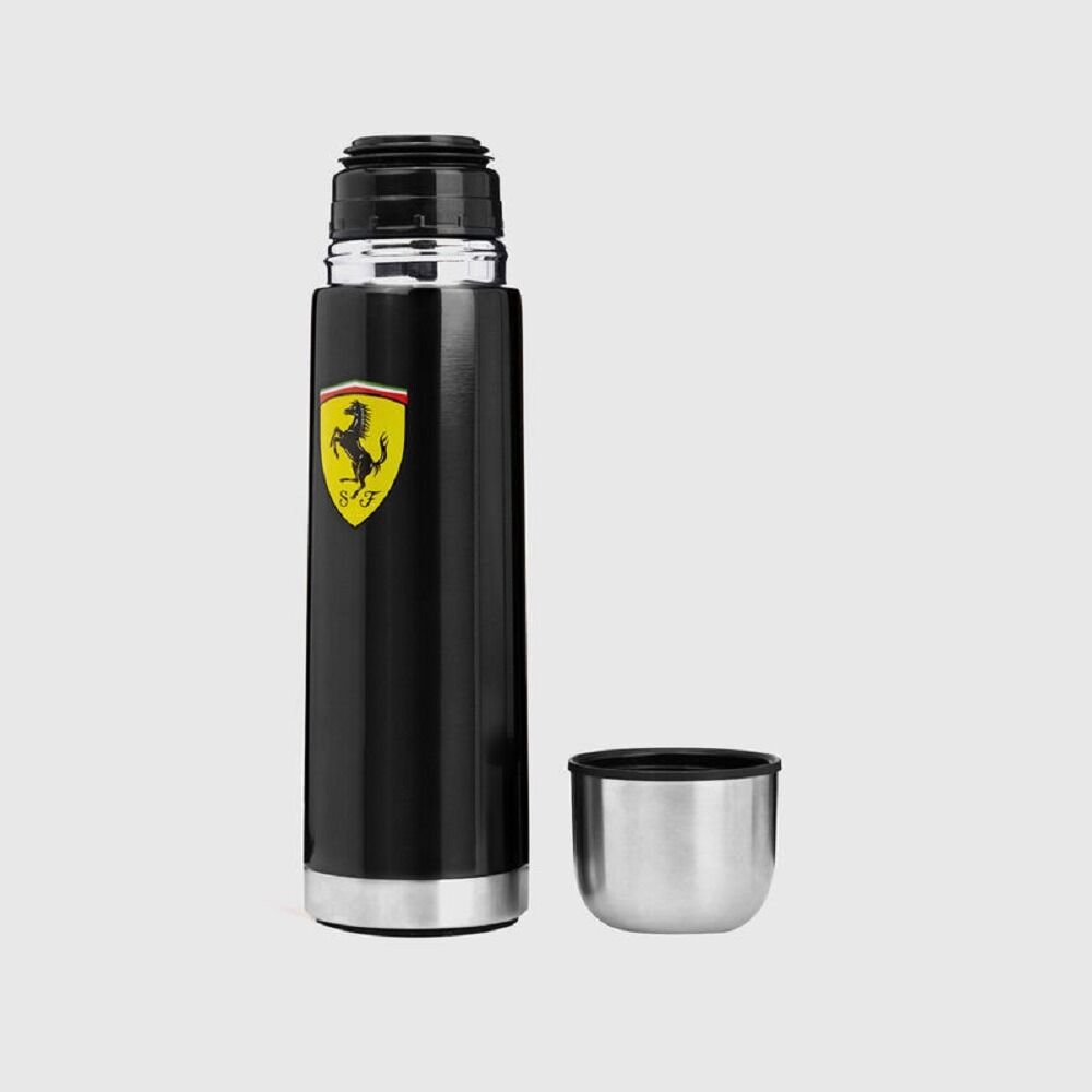 Termos Ferrari, otel inoxidabil, 500 ml, Negru