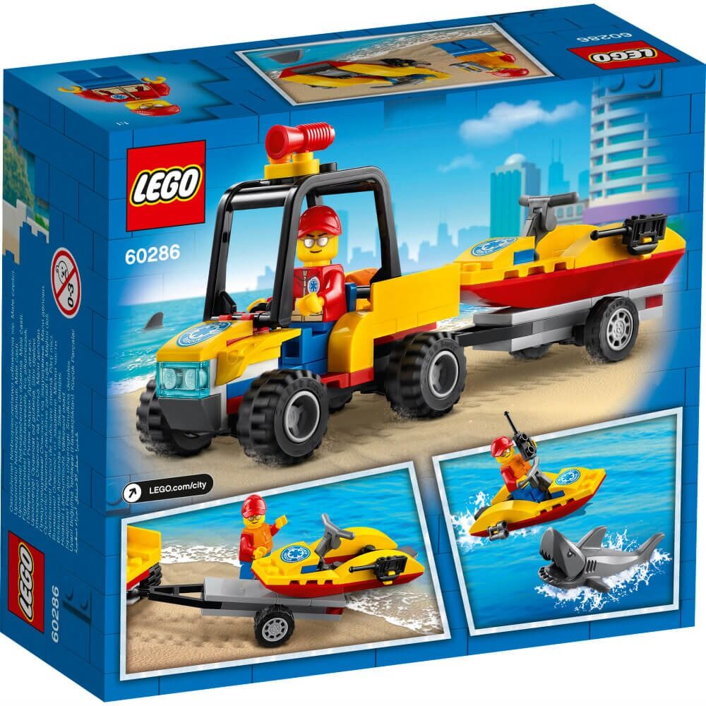 LEGO City ATV de salvare pe plaja 60286
