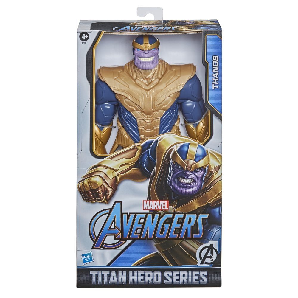 Figurina Avengers Titan Hero DLX: Thanos, plastic, Multicolor