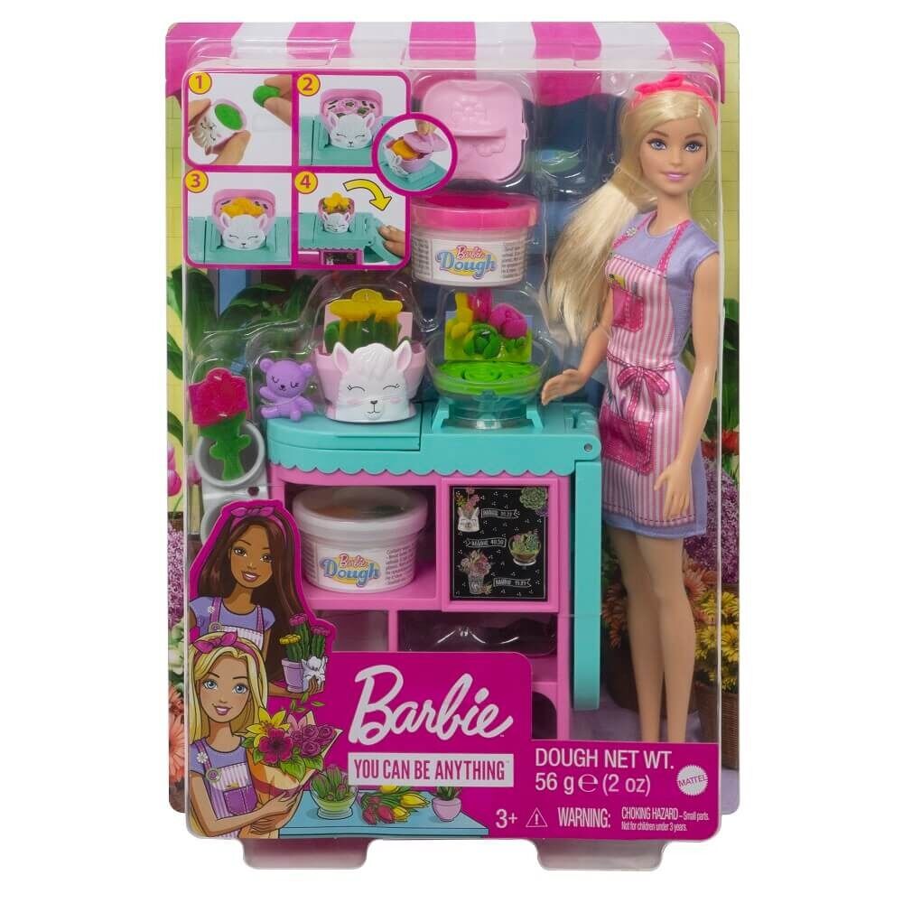Papusa Barbie Cariere Florarie, Multicolor