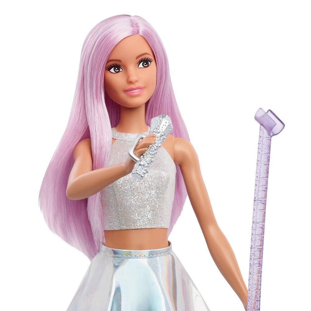 Papusa Barbie Vedeta Pop, Multicolor
