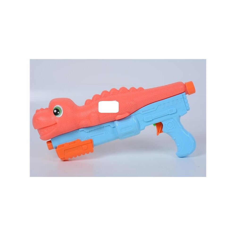Pistol de apa Piccolino, forma crocodil, Rosu/Albastru