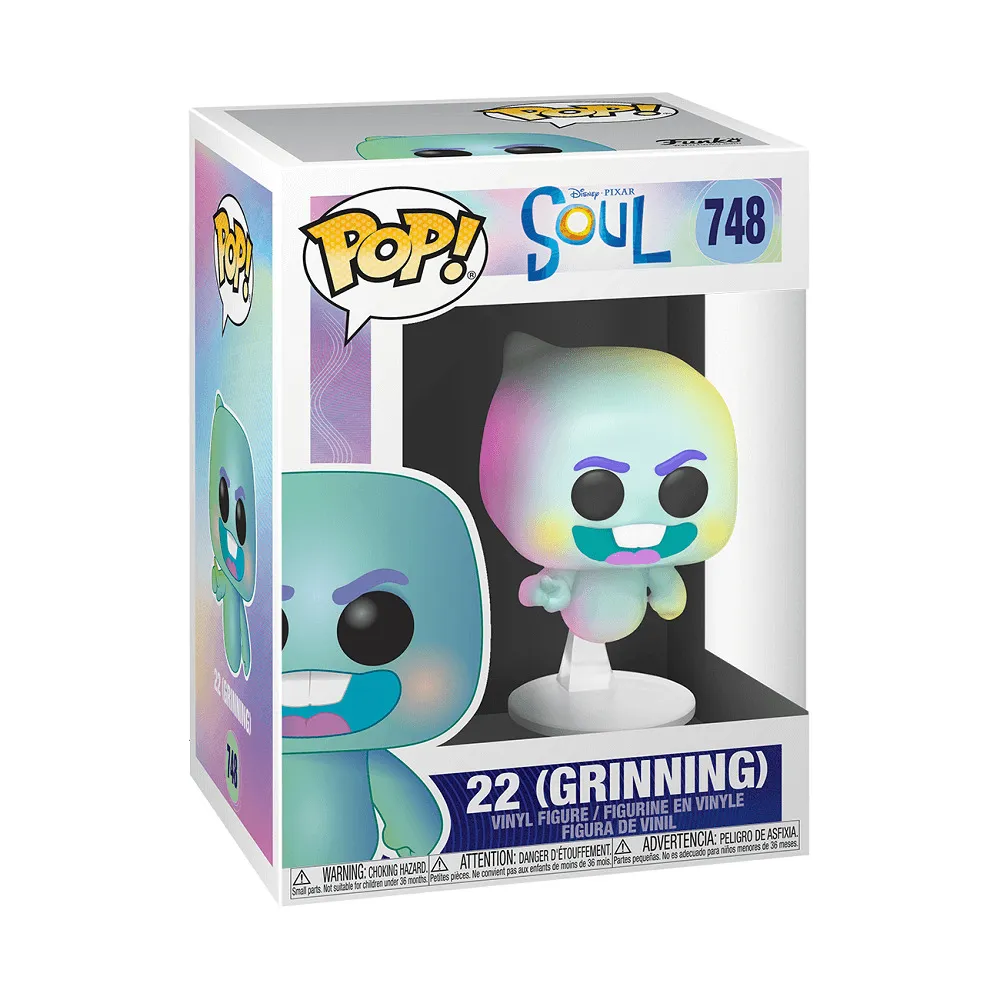Figurina Funko Pop! Disney Pixar Soul - 22 Grinning, vinil, Multicolor