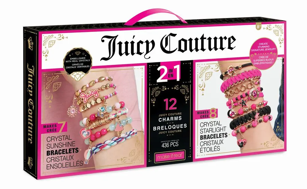 Set de bijuterii 2 in 1 Juicy Couture Make It Real