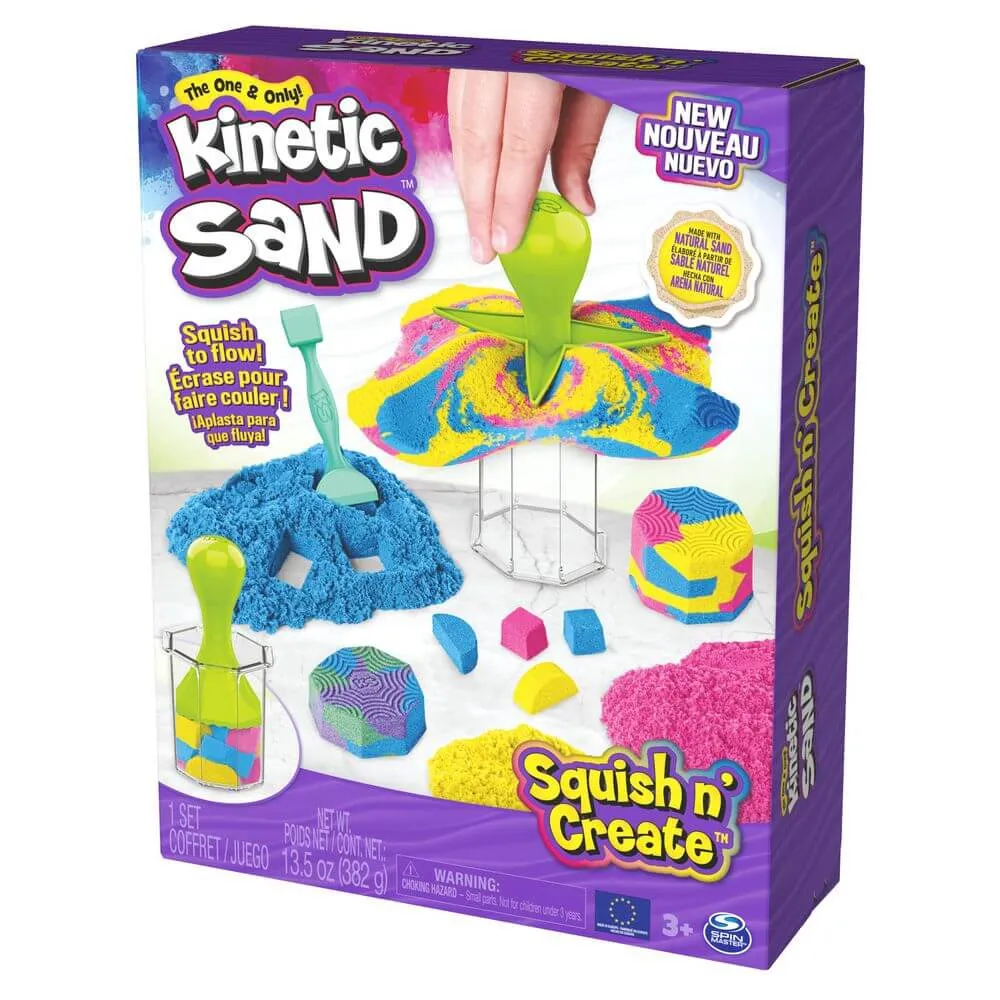 Set Kinetic Sand Squish N' Create