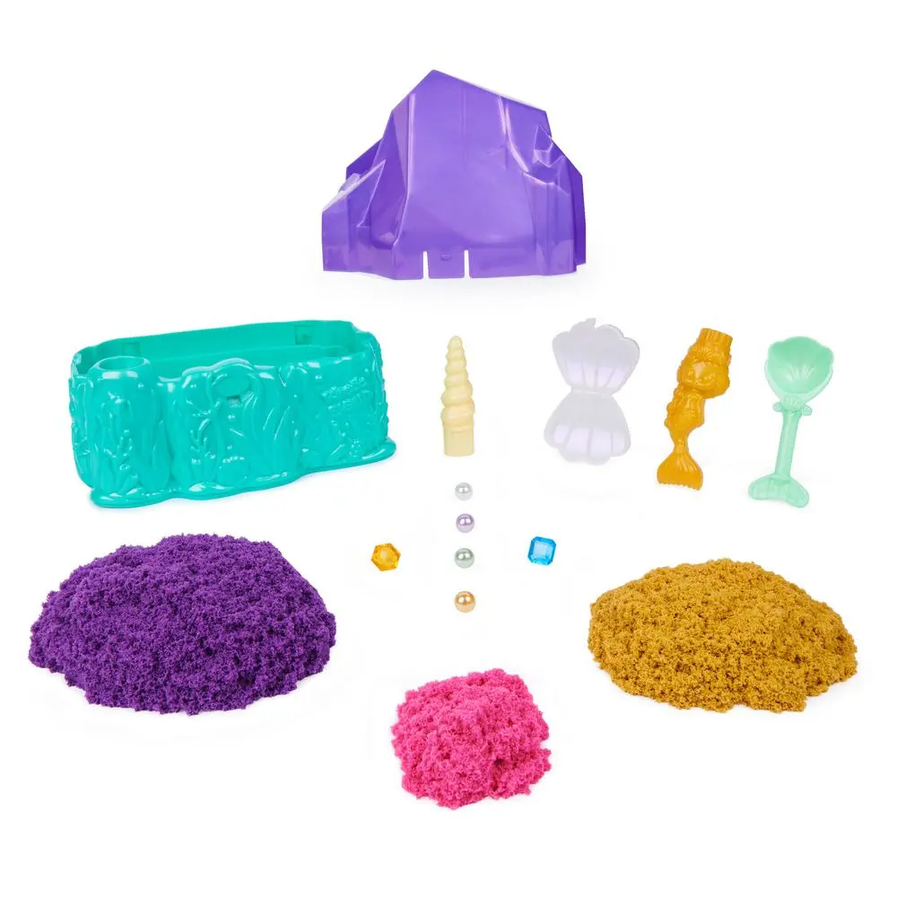 Set Kinetic Sand Mermaid Crystal, Multicolor