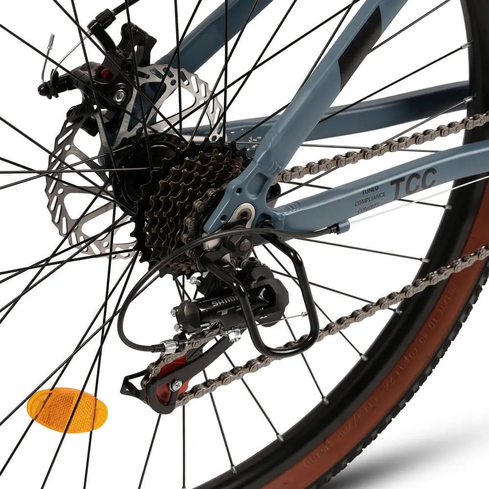 Bicicleta MTB Velors C27302A, cadru aluminiu, frana pe disc, 27.5