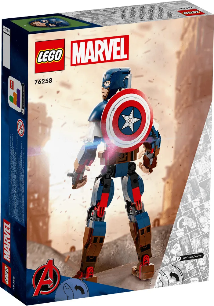 LEGO Super Heroes Figurina de constructie Captain America 76258
