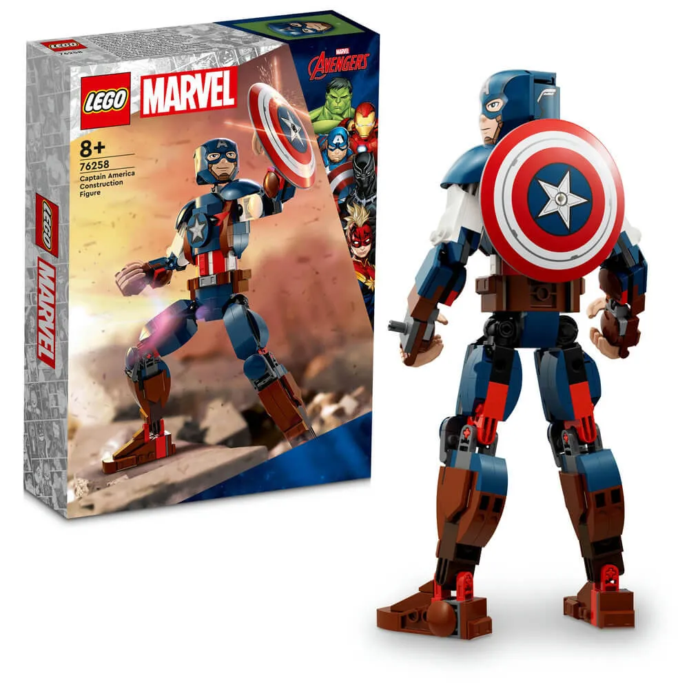 LEGO Super Heroes Figurina de constructie Captain America 76258