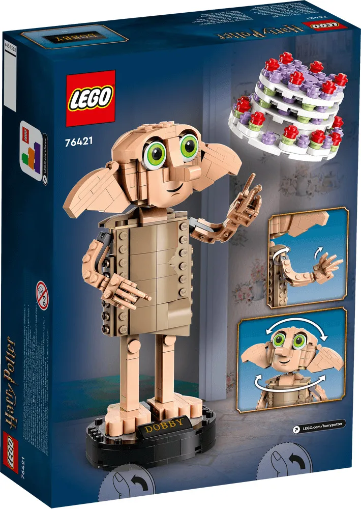 LEGO Harry Potter Spiridusul de casa Dobby 76421