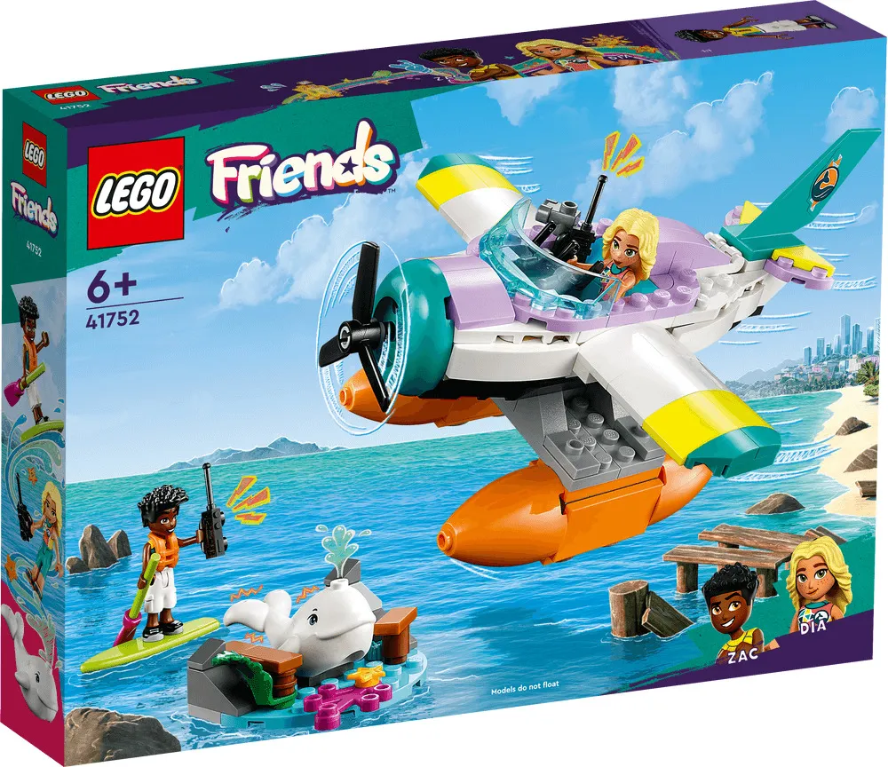 LEGO Friends Avion de salvare pe mare 41752