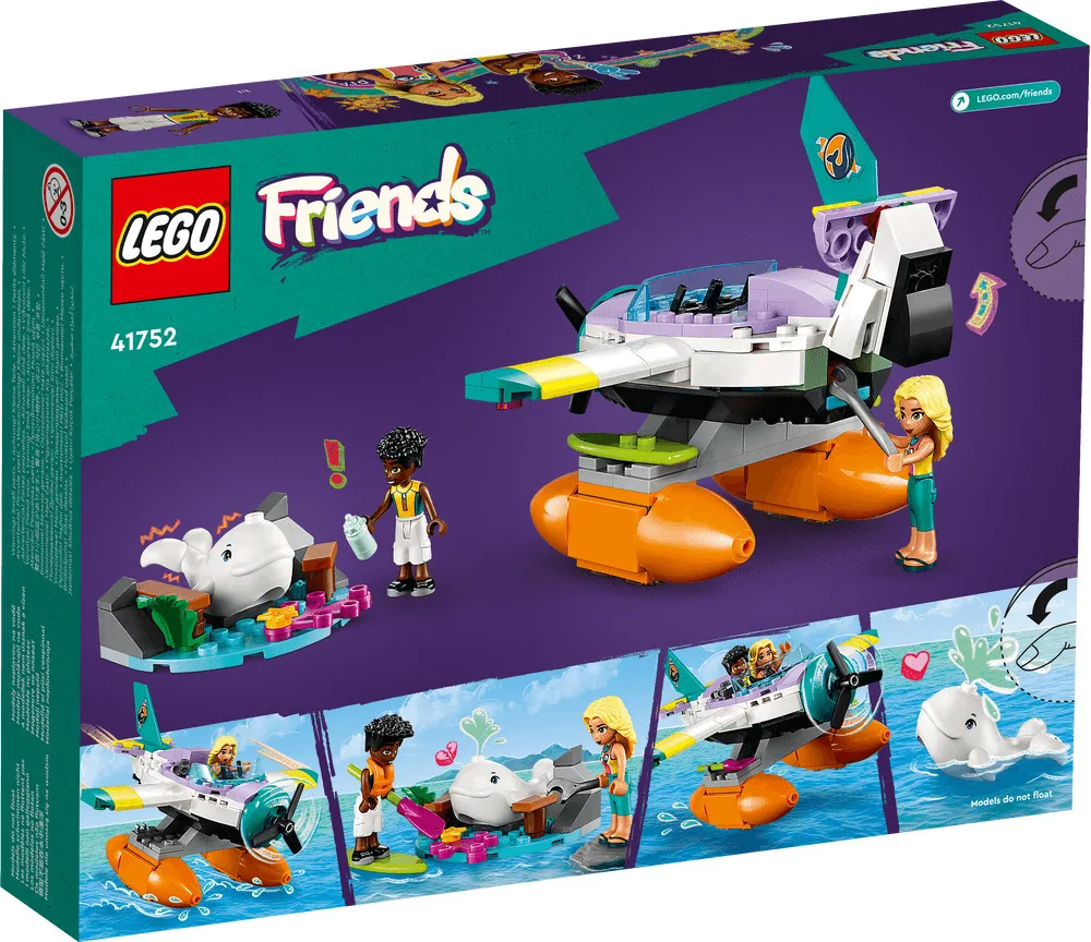 LEGO Friends Avion de salvare pe mare 41752