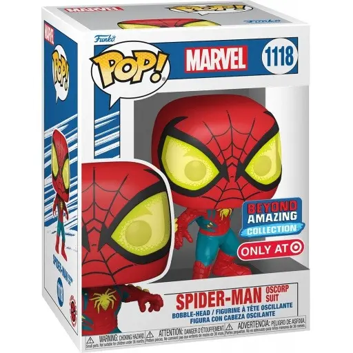 Figurina Funko Pop! Marvel: Spider-Man Oscorp Suit