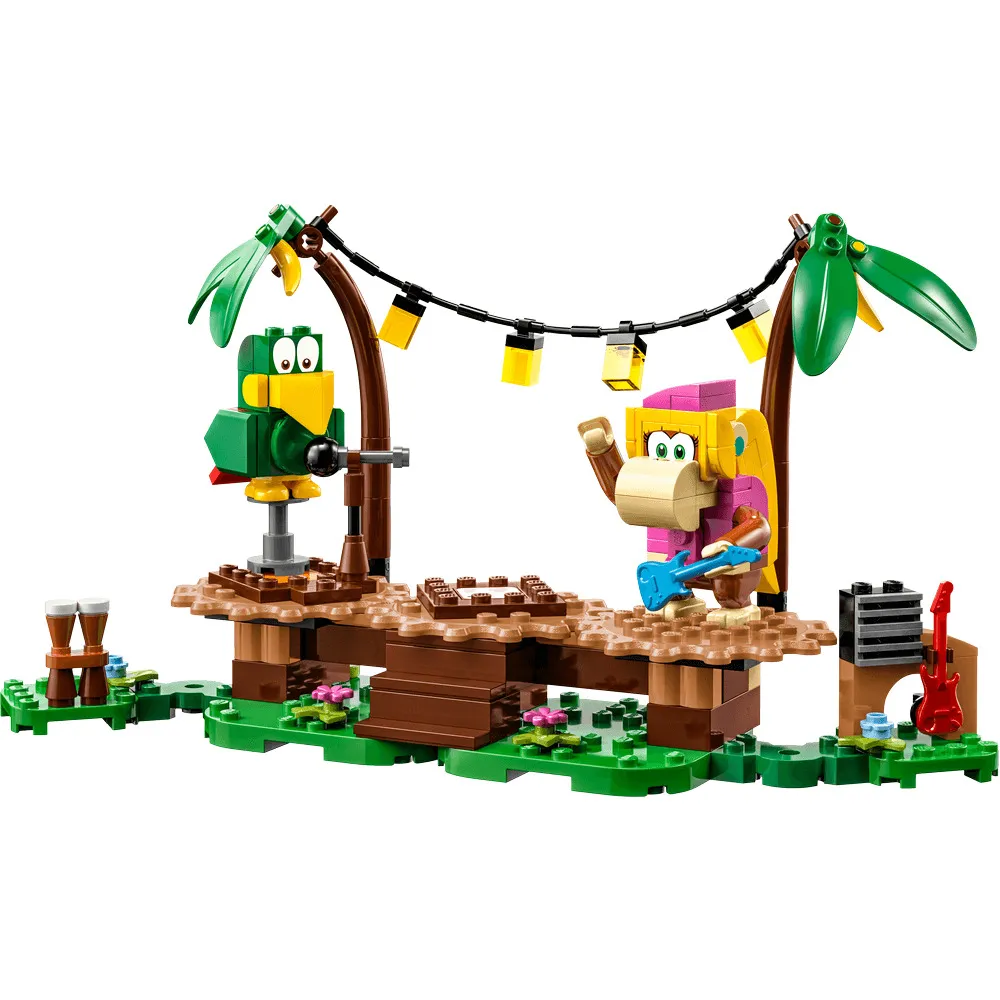 LEGO Super Mario Set de extindere Concertul lui Dixie Kong in jungla 71421
