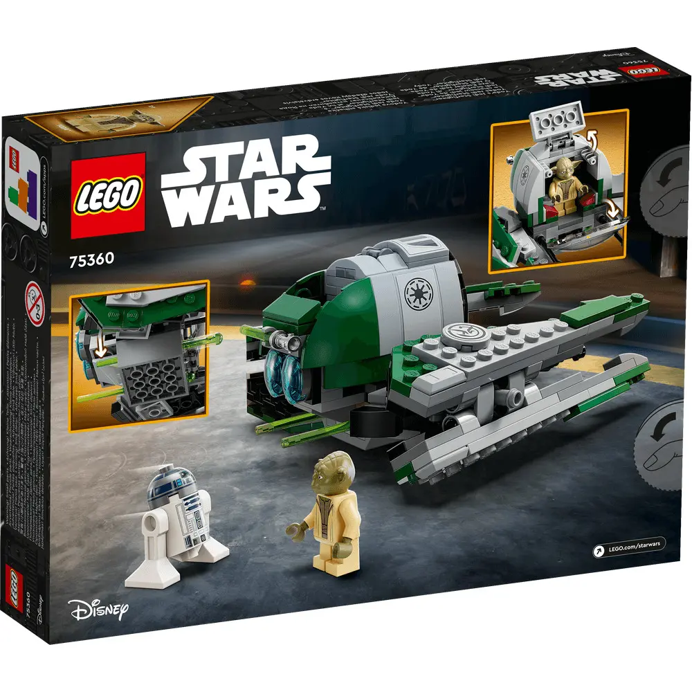 LEGO Star Wars Jedi Starfighter al lui Yoda 75360