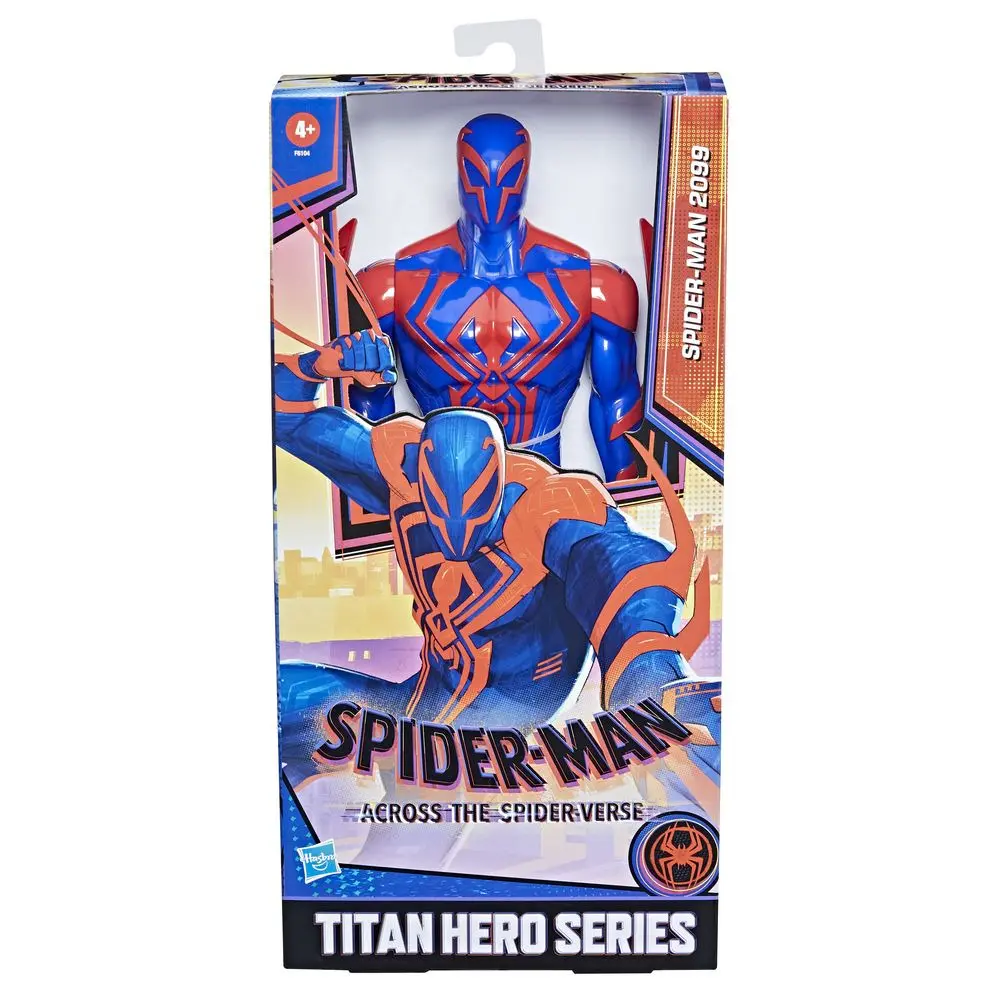 Figurina Titan Might Spider-Man: Across the Spider-Verse, 30 cm, Multicolor