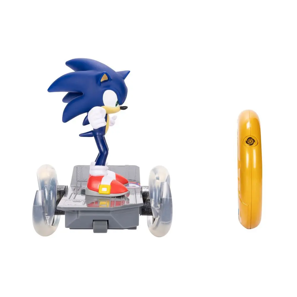 Skateboard cu figurina Sonic the Hegdehog, Multicolor