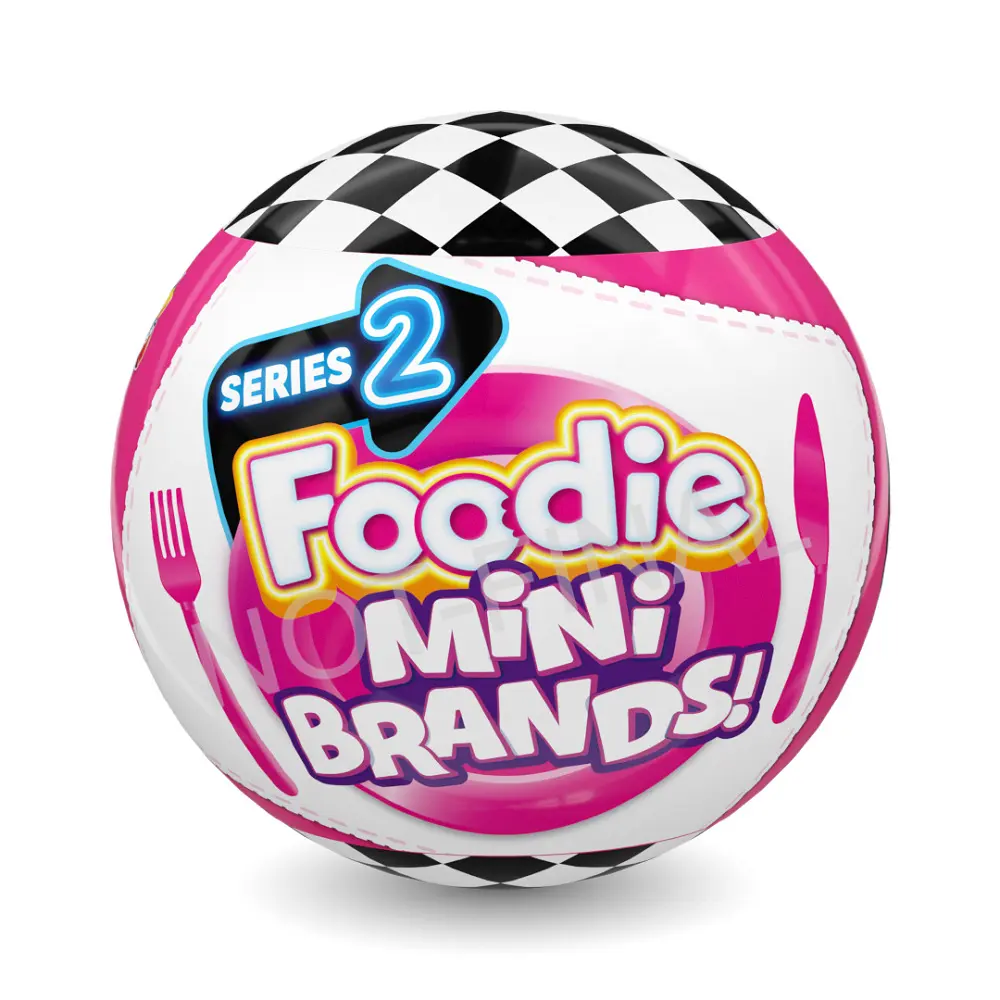 Figurina surpriza 5 Surprise Foodie Mini Brands, Multicolor