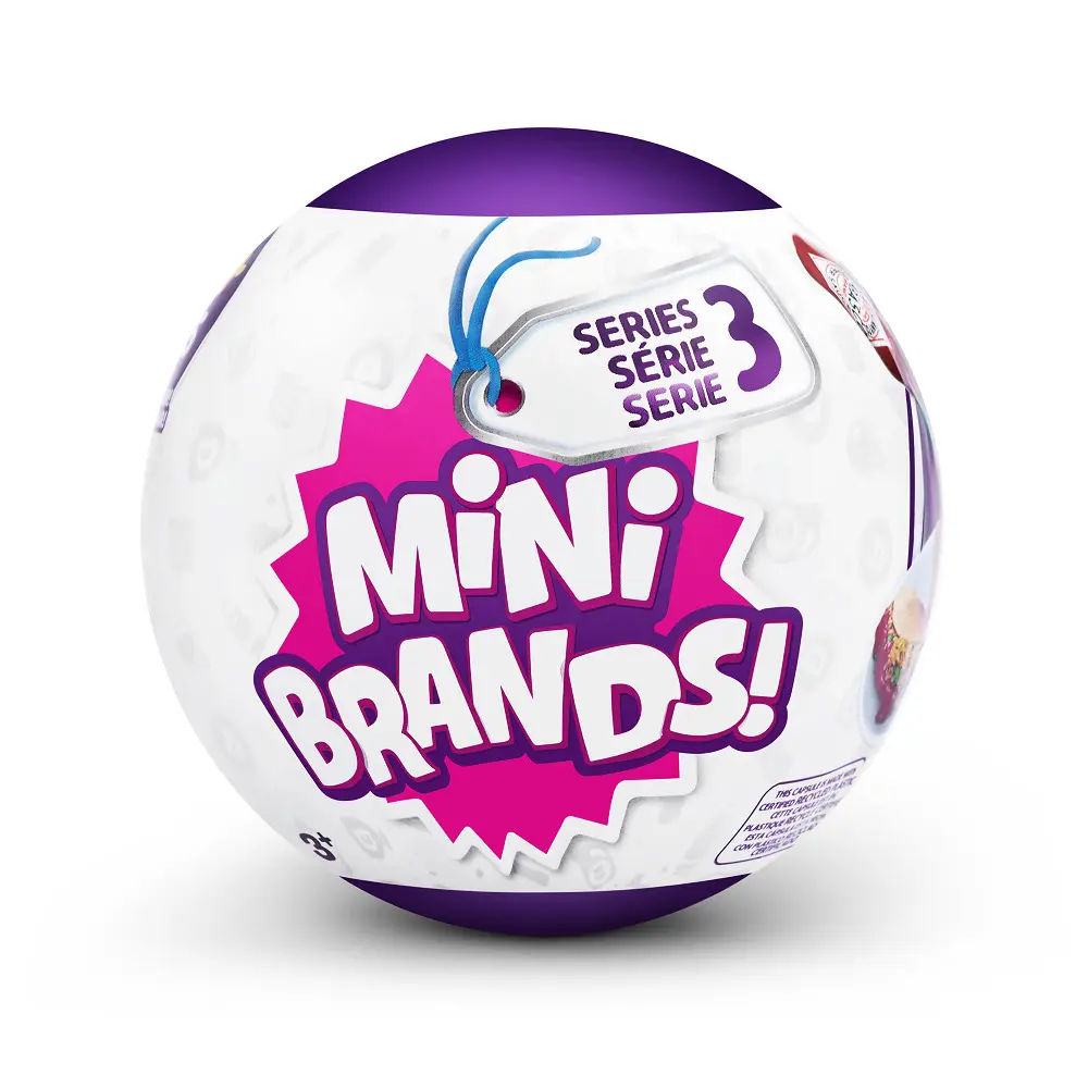 Figurina surpriza 5 Surprise Mini Brands Global, Multicolor