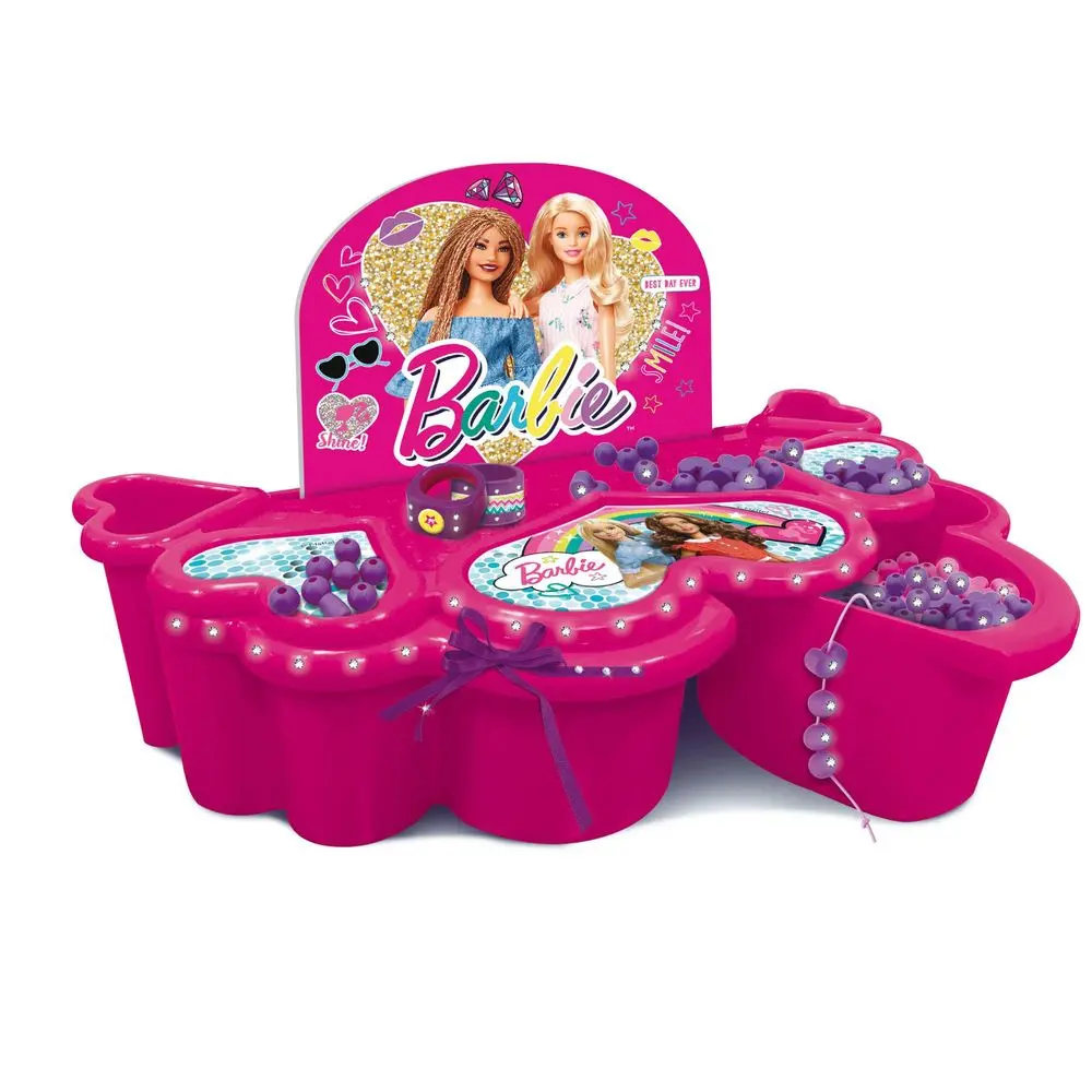 Kit de creatie 1000 bijuterii Lisciani Barbie, Multicolor