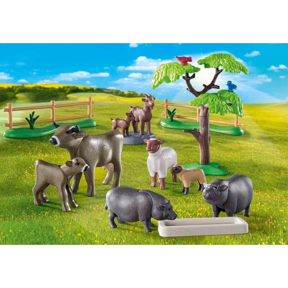 Set Playmobil Country Tarc pentru animale 71307, 24 piese
