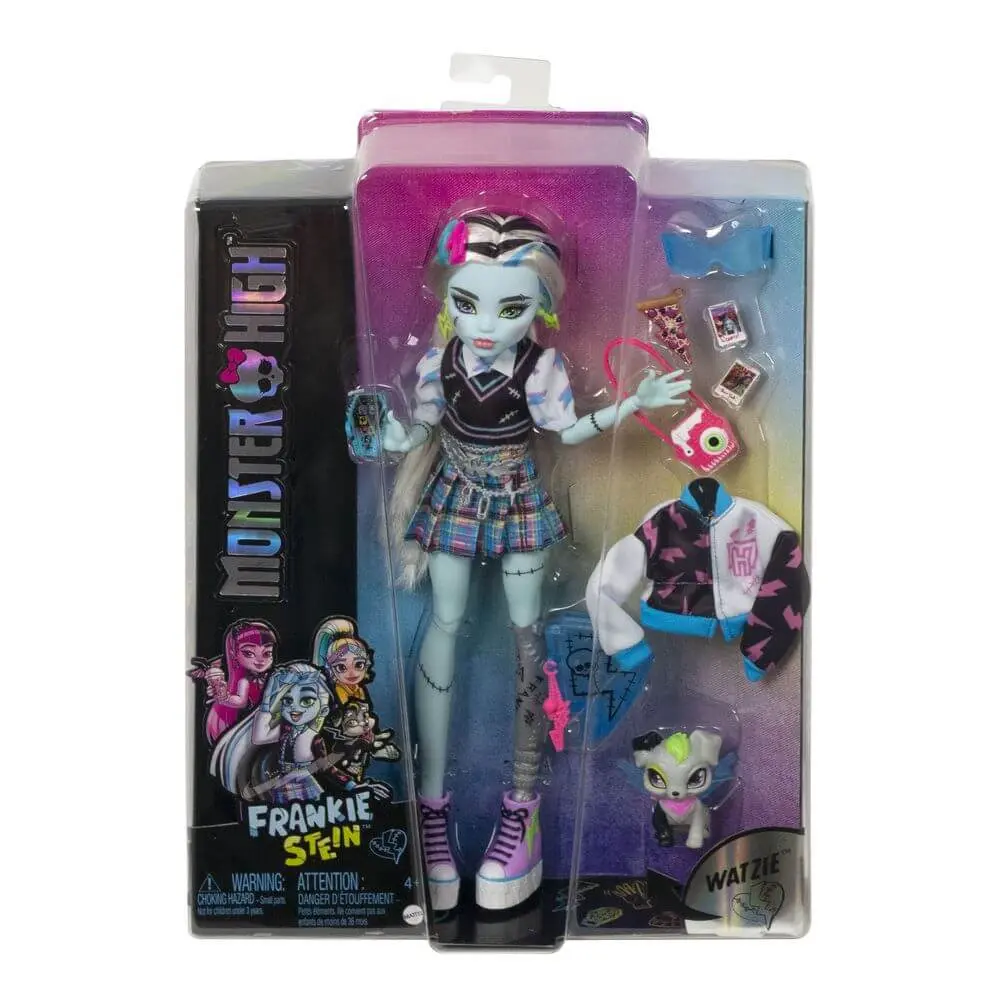 Papusa Monster High Frankie, Multicolor
