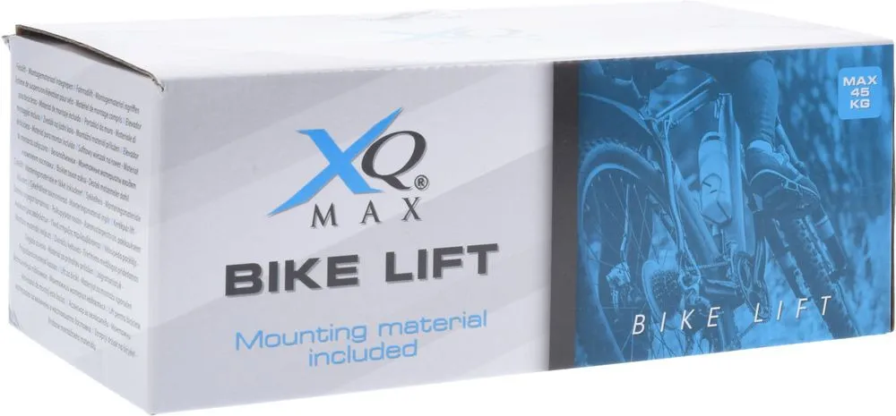Suport pentru bicicleta Xqmax, otel, greutate maxima suportata 45 kg, Negru