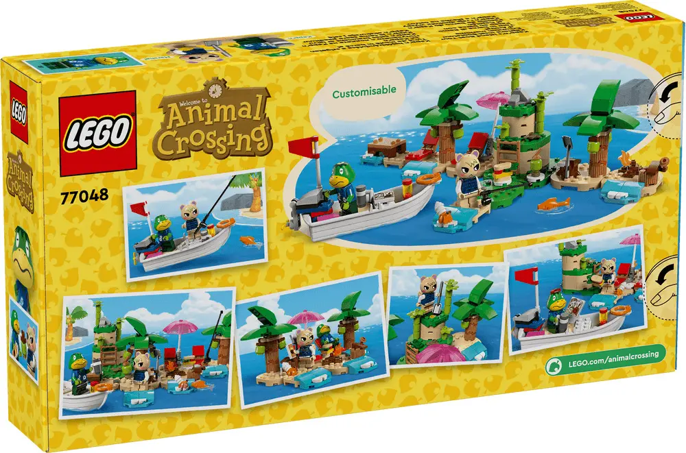 LEGO Animal Crossing Turul de insula in barca al lui Kapp'n 77048