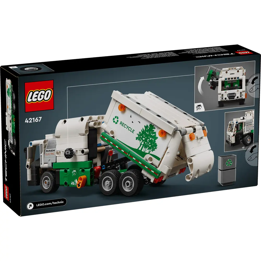 LEGO Technic Autogunoiera Mack LR Electric 42167