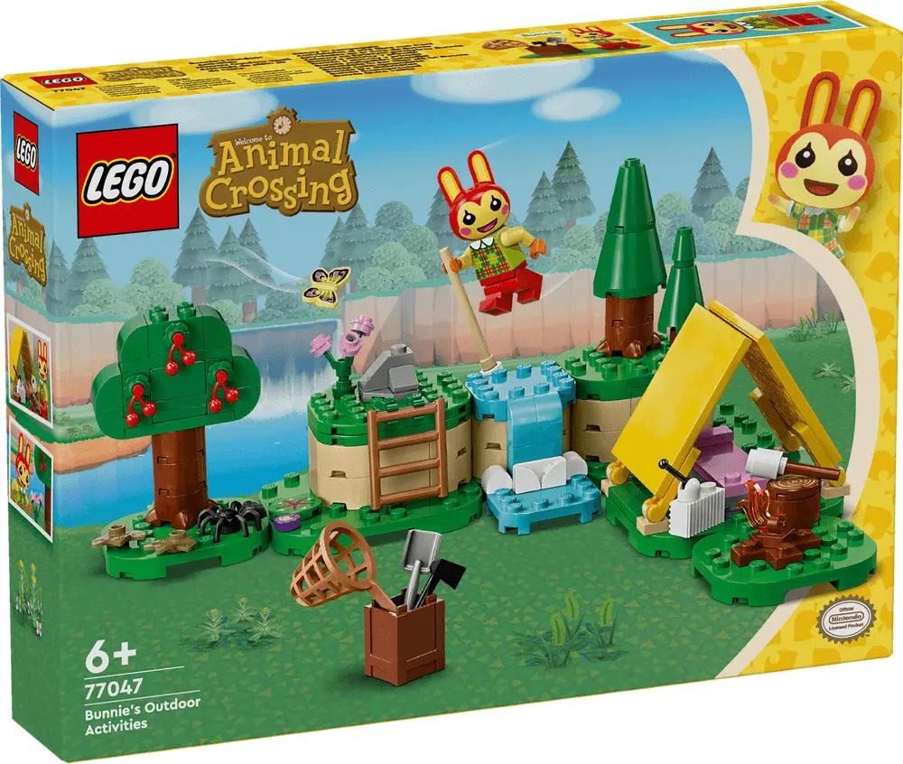 LEGO Animal Crossing Activitatile in aer liber ale lui Bunnie 77047
