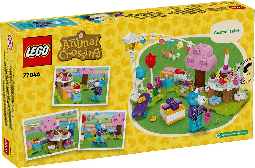 LEGO Animal Crossing Petrecerea de ziua de nastere a lui Julian 77046