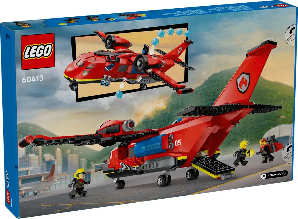 LEGO City Avion de pompieri 60413
