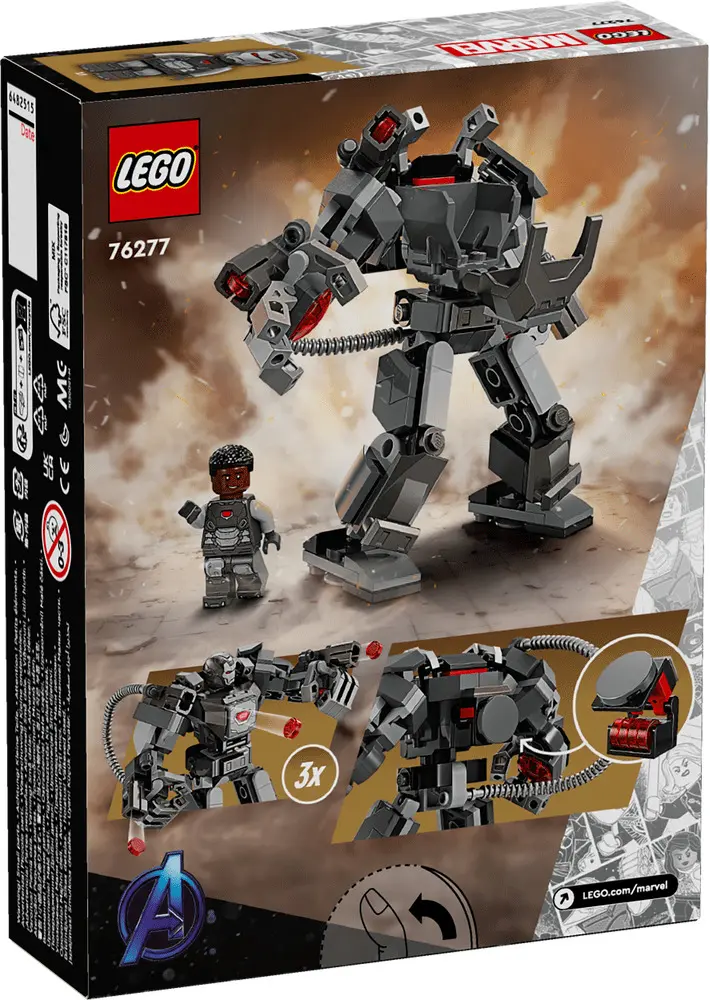 LEGO Marvel Armura de robot a lui War Machine 76277
