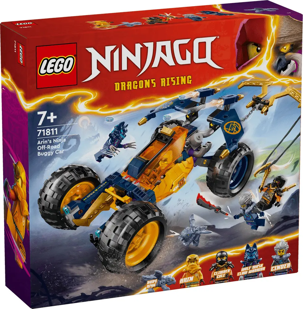 LEGO NINJAGO Vehiculul de teren ninja al lui Arin 71811